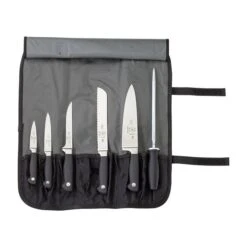 Mercer Culinary® M21800 Genesis® 7-Piece Knife Roll Set