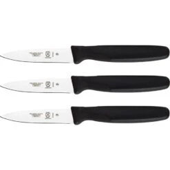 Mercer Culinary M23903 Millennia 3" Slim Paring Knife - 3 / PK