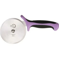Mercer Culinary M18604PU Millennia® 4" Purple Pizza Cutter