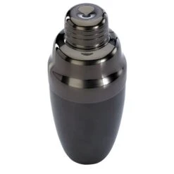 Mercer Culinary M37038BK Barfly 18 Ounce Gun Metal Black Bar Shaker