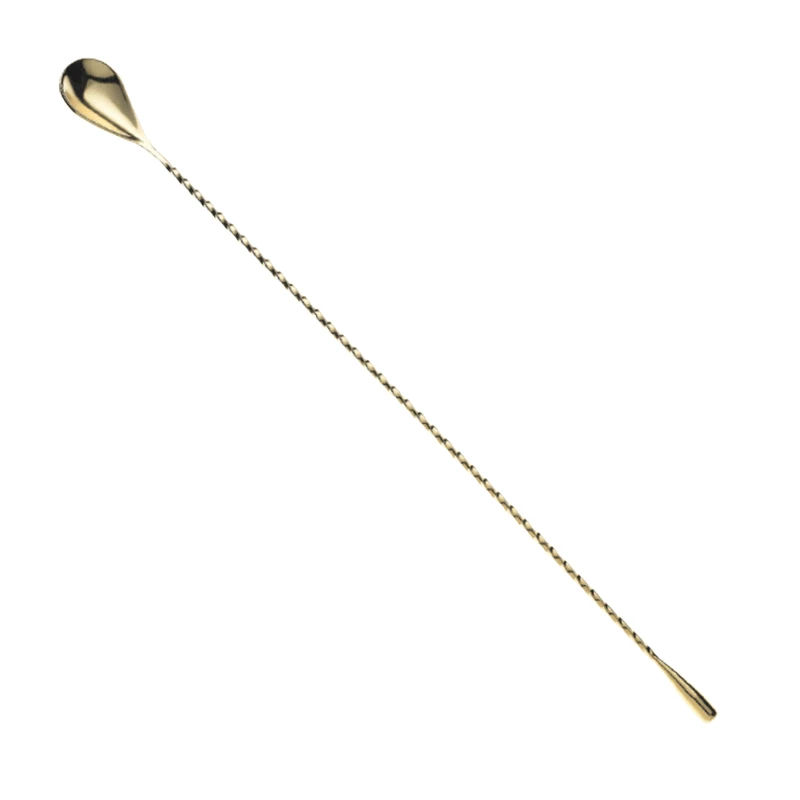 Mercer Culinary M37013GD Barfly Gold Plated Classic Bar Spoon