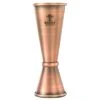 Mercer Culinary M37005ACP Antique Copper 1 & 2 Oz. Japanese Jigger
