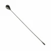 Mercer Culinary M37013BK Gun Metal Black 15-3/4" Bar Spoon