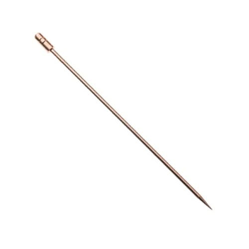 Mercer Culinary M37030CP Copper Plated 4-2/5" Cocktail Pick - 12 / PK