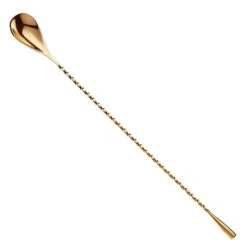 Mercer Culinary M37012GD Barfly Gold Plated S/S 11-13/16" Bar Spoon