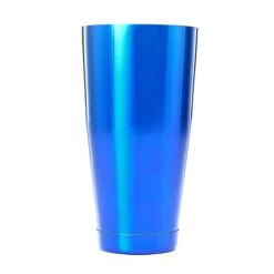Mercer Culinary M37084BL Barfly Blue S/S 28 Ounce Bar Shaker