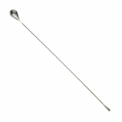 Mercer Culinary M37014 Barfly Teardrop End 19-5/8" Bar Spoon
