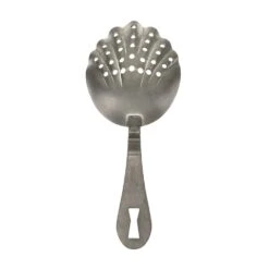 Mercer Culinary M37029VN S/S Vintage 7" Scalloped Julep Strainer