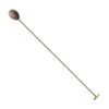 Mercer Culinary M37019ACP Antique Copper Muddler End 15-3/4" Bar Spoon