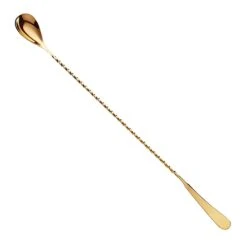 Mercer Culinary M37010GD Gold 13" Japanese Style Bar Spoon