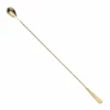 Mercer Culinary M37011GD Gold 17" Japanese Style Bar Spoon