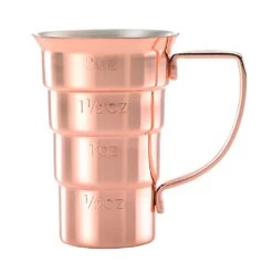 Mercer Culinary M37108CP BarflyStainless SteeL 2 Oz. Drink Jigger W/ Handle