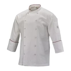 Mercer Culinary M62015WR2X Red 2XL Unisex Renaissance Chef Jacket