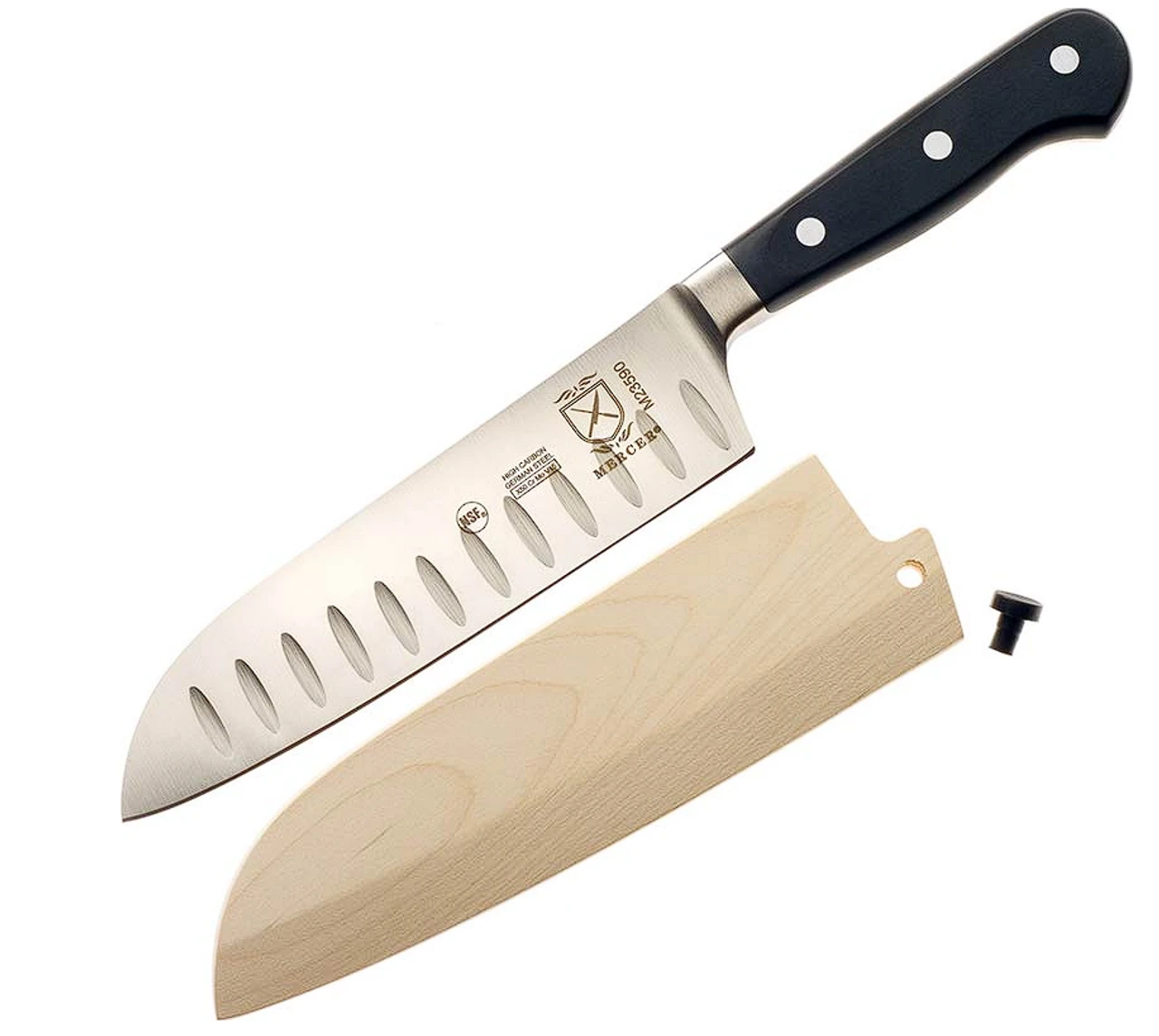 Mercer Culinary - Birch Saya Cover For 7" Santoku Knives - Image 4