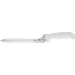 Mercer Culinary - Ultimate White 8" Offset Wavy Edge Bread Knife With Straight Handle